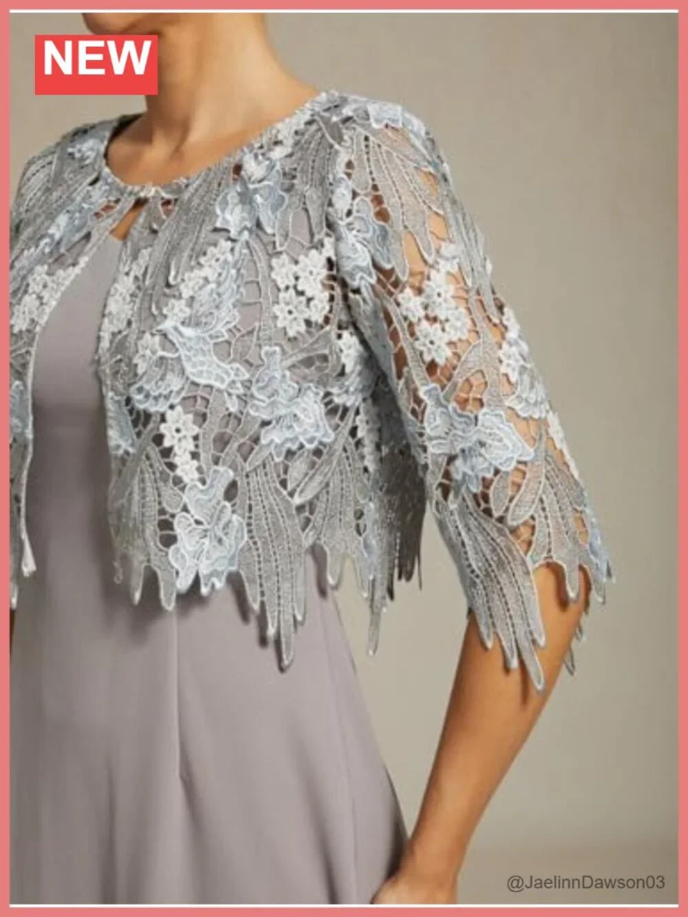 Lace Sheer Cardigan 3/4 Sleeve Lightweight Bolero Shrug Floral Embroidered
